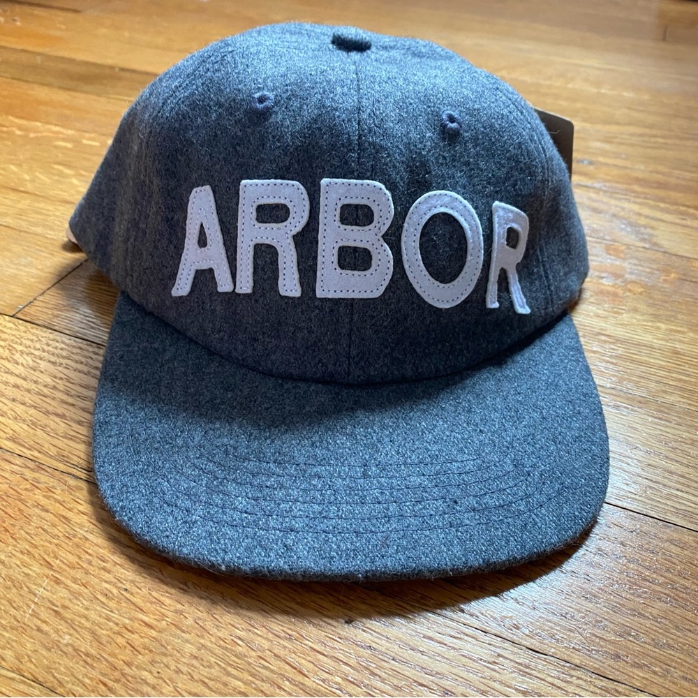 Arbor Charcoal Wool Cap NWT